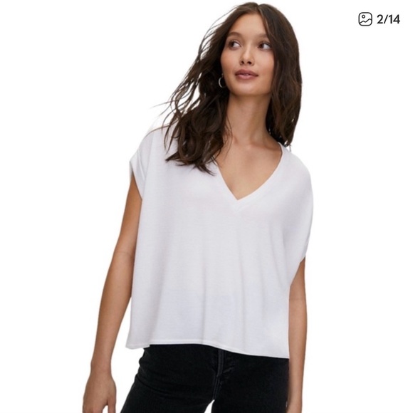 Wilfred Free | Yellow Broth Relaxed T-Shirt - Size Small - Picture 8 of 9